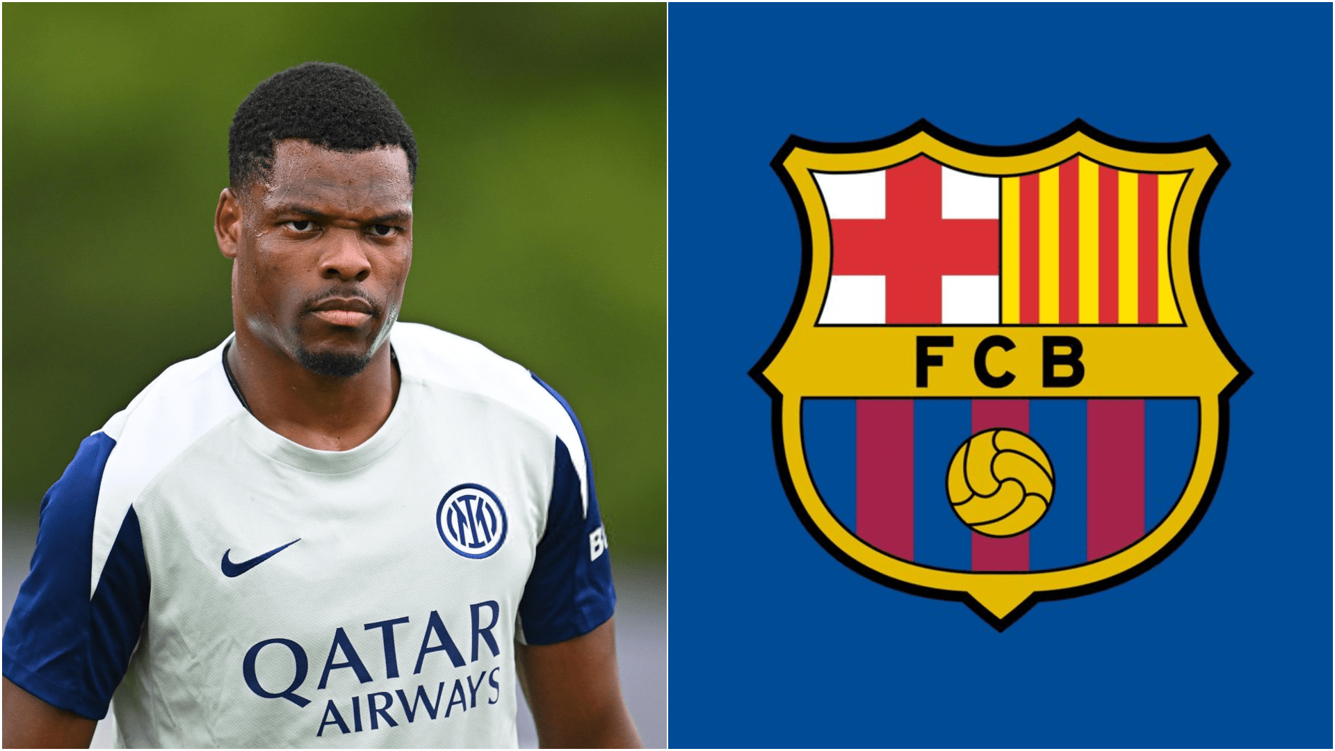 Barcelona are considering a move for Denzel Dumfries as the release clause deadline nears.