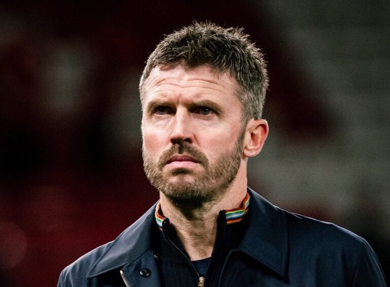 Michael Carrick's job as Manchester United coach is hanging by a thread